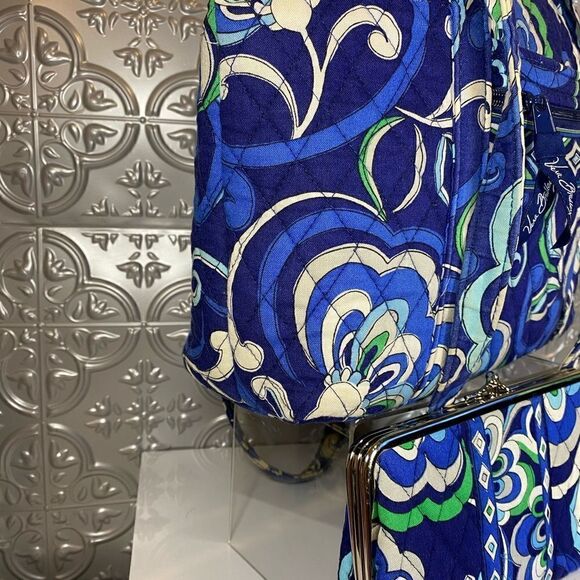 NWOT SET Vera Bradley Mediterranean Blue - Picture 3 of 7